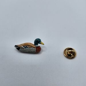 Vintage Duck by JJ pin tie tac. Adorable!